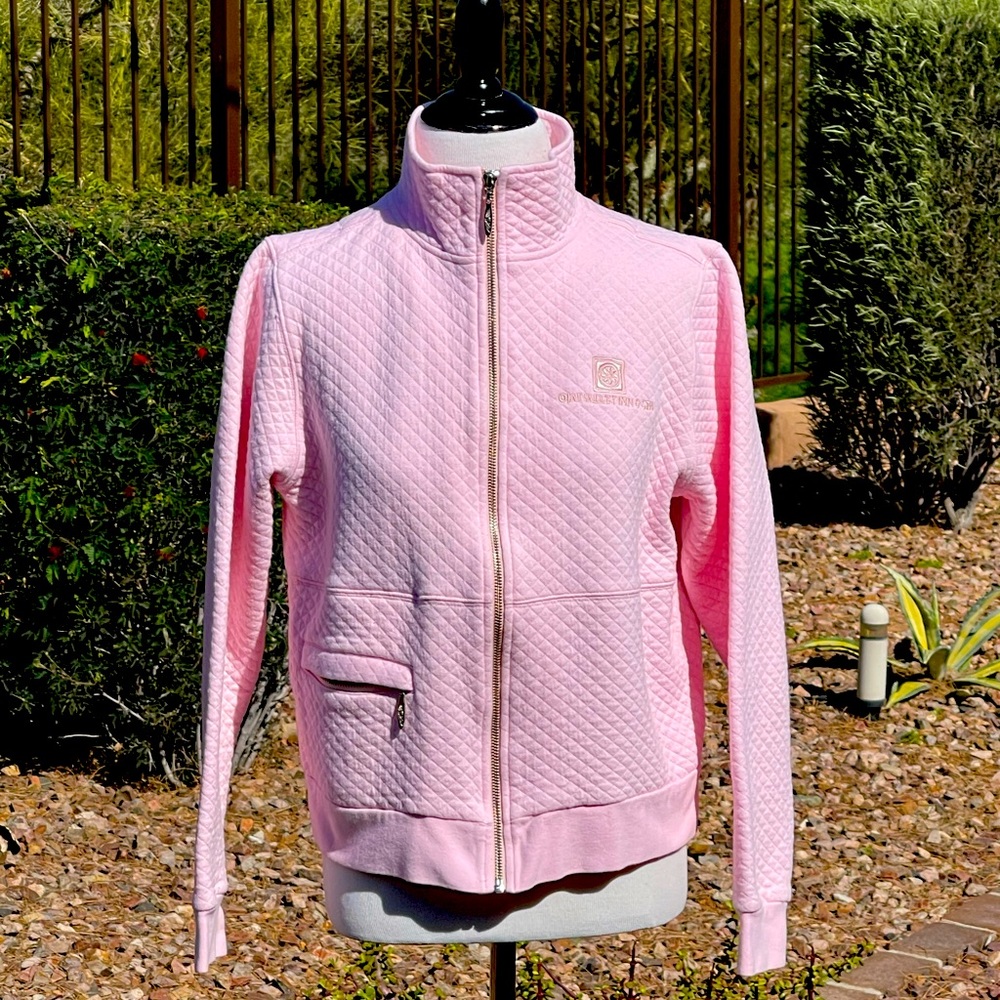 STRAIGHT DOWN PERFORMANCE PINK JACKET